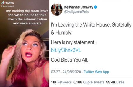Claudia Conway Kellyanne Conway The White House