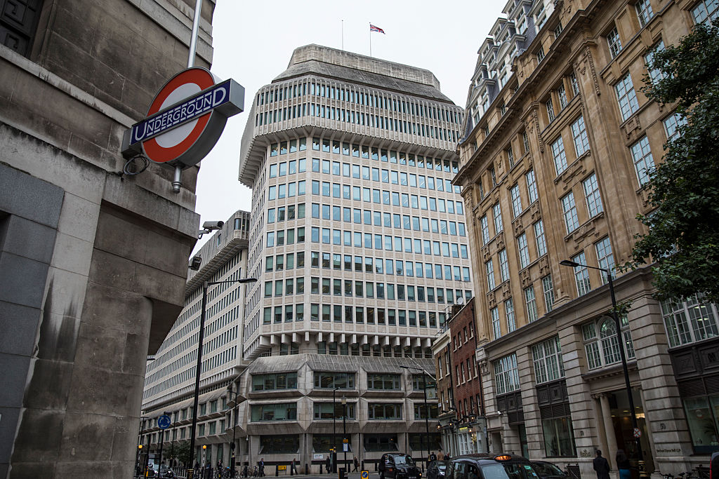 LONDON, ENGLAND - NOVEMBER 17: A general view of the Ministry of Justice on November 17, 2016 in London, England. Brutalism is a style of architecture, which was popular between the 1950s and 1970s, and is typically characterised by large forms and exposed concrete or brickwork. In a speech this month British Transport Minister John Hayes described such modernist architecture as "aesthetically worthless" and called for a "revolt against the Cult of Ugliness". (Photo by Jack Taylor/Getty Images)
