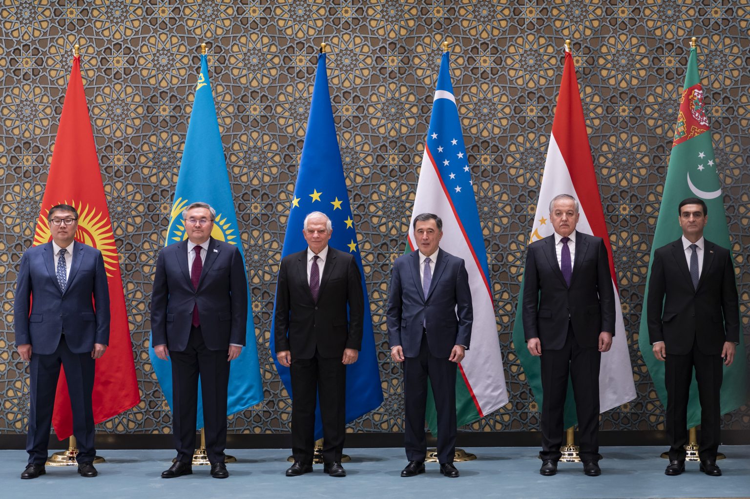 EU Commissioner for Foreign Affairs and Security Policy - Vice President Josep Borrell attend during Eu Central Asia Ministerial meeting in Samarkand, Uzbekistan  on 17 November, 2022.  Yasin Akgul / EU