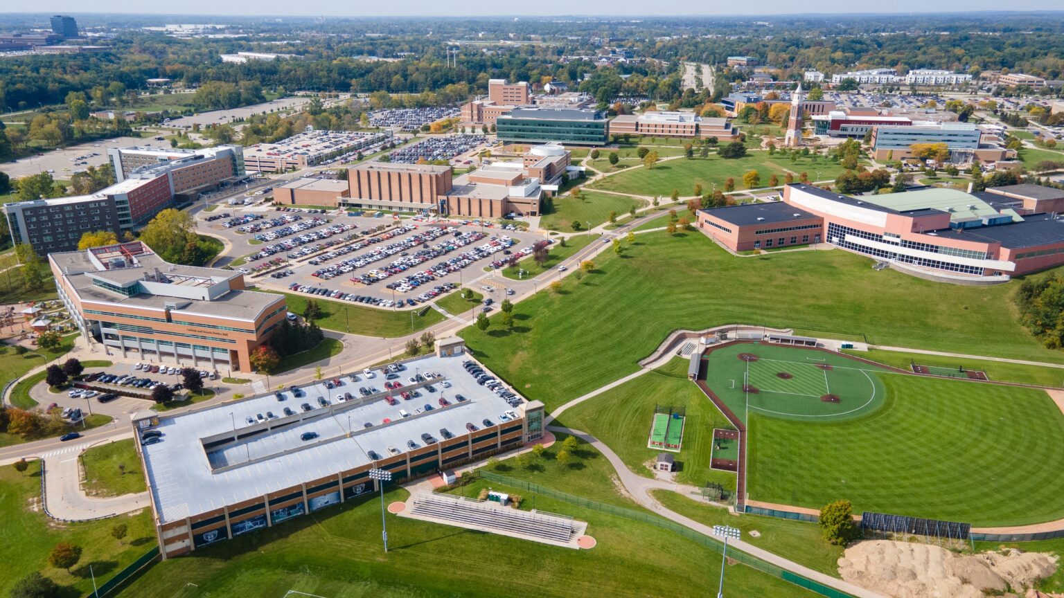 Rochester,,Michigan,,Usa,-,October,4,,2023:,Aerial,View,Of