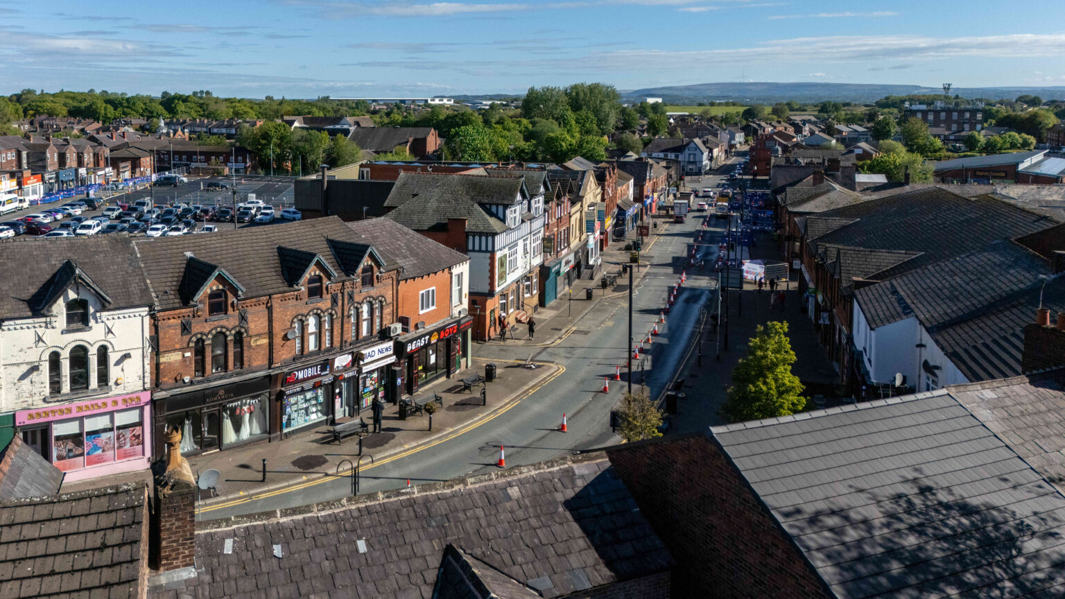 Makerfield, home to Wigan Man whose vote may decide the next prime minister. Gary Oakley/Getty. 